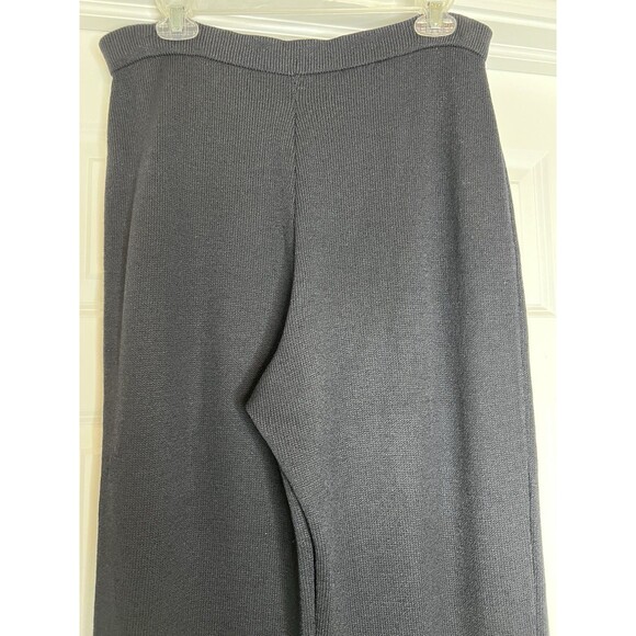 ST. JOHN Women’s Basic High Waisted Black Pull-On Straight Pant Sz 6 Read - Picture 5 of 11